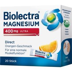 Abbildung von Biolectra Magnesium 400mg Ultra Direct Orange Pellets