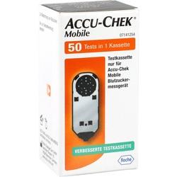 Abbildung von Accu-chek Mobile Testkassette Teststreifen