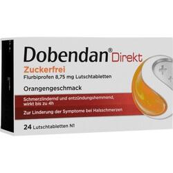 Abbildung von Dobendan Direkt Zuckerfrei Flurbiprofen 8.75mg Lt Lutschtabletten