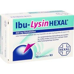 Abbildung von Ibu-lysinhexal 684mg Filmtabletten