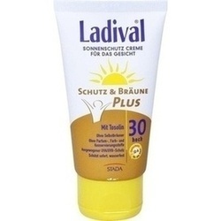 Abbildung von Ladival Schutz&bräune Plus Sonne Gesicht Lsf30 Creme