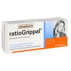 Abbildung von Ratiogrippal 200 Mg 30 Mg Filmtabletten
