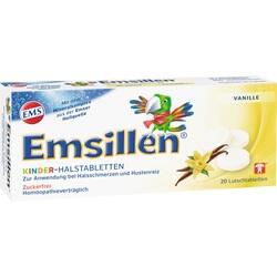 Abbildung klein von Emsillen Kinder-Halstabletten Vanille