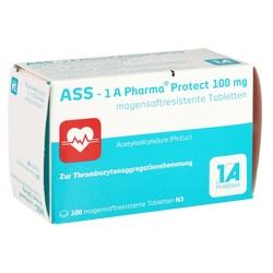 Abbildung von Ass - 1 A Pharma Protect 100 Mg Tabletten