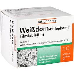 Abbildung klein von Weißdorn-Ratiopharm Filmtabletten