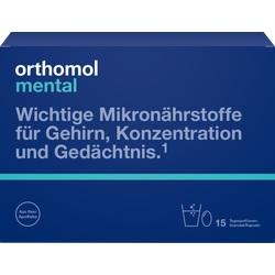Abbildung von Orthomol Mental Granulat+kapseln 15 Tagesportionen Kombipackung