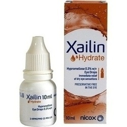 Abbildung von Xailin Hydrate Augentropfen