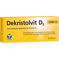 Abbildung klein von Dekristolvit D3 2000 I.E.