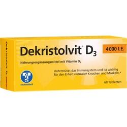 Abbildung klein von Dekristolvit D3 4000 I.E.