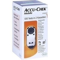 Abbildung von Accu Chek Mobile Testkassette Plasma Ii Teststreifen