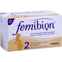 Abbildung von Femibion Schwangerschaft 2 D3 + Dha + 400ug Folat Kombipackung