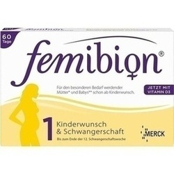 Abbildung von Femibion Schwangerschaft 1 D3 + 800ug Folat Tabletten