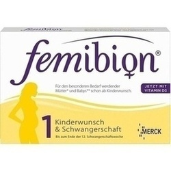 Abbildung von Femibion Schwangerschaft 1 D3 + 800ug Folat Tabletten