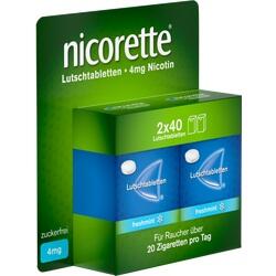Abbildung klein von Nicorette Freshmint 4mg Lutschtablette Gepresst