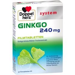 Abbildung von Doppelherz Ginkgo 240 Mg System Filmtabletten