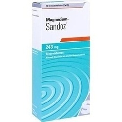 Abbildung klein von Magnesium-Sandoz 243mg Brausetablette