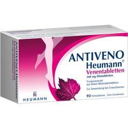 Abbildung von Antiveno Heumann Venentabletten Filmtabletten