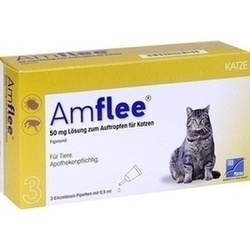 Abbildung von Amflee 50mg Lösung Zum Auftropfen Katzen
