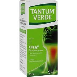 Abbildung von Tantum Verde 1.5mg Ml Spr.z.anwend. I.d. Mundhöhle Spray
