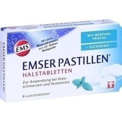 Abbildung von Emser Pastillen Mit Mentholfrische Zuckerfrei Lutschtabletten