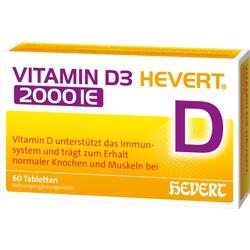 Abbildung von Vitamin D3 Hevert 2000 Ie Tabletten