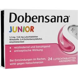 Abbildung von Dobensana Junior 1.2mg 0.6mg Lutschtabletten