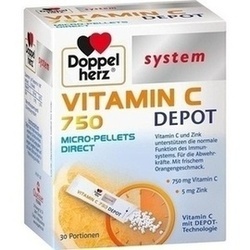 Abbildung von Doppelherz Vitamin C 750 Depot System Pellets