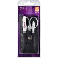 Abbildung von Apoline Manicure Etui Schwarz 3-Teilig