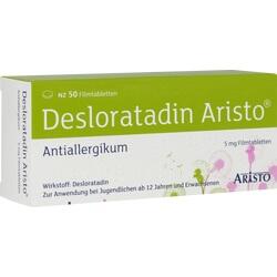 Abbildung klein von Desloratadin Aristo 5mg Filmtabletten