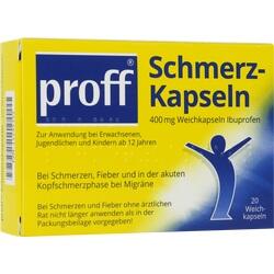 Abbildung klein von Proff Schmerzkapseln
