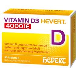 Abbildung von Vitamin D3 Hevert 4000 Ie Tabletten