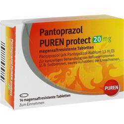 Abbildung klein von Pantoprazol Puren Protect 20 Mg Magensaftr.Tabl.