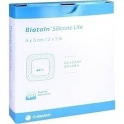Abbildung von Biatain Silicone Lite Schaumverband 5x5cm