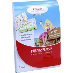 Abbildung von Piratoplast Mädchen Pflasterzuschnitt 6cmx10cm