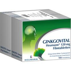 Abbildung klein von Ginkgovital Heumann 120 Mg Filmtabletten
