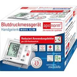 Abbildung von Aponorm Blutdruck Messgerät Mobil Slim Handgelenk