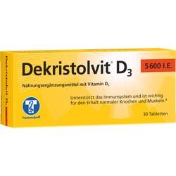 Abbildung von Dekristolvit D3 5600 I.e. Tabletten