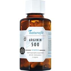 Abbildung klein von Naturafit Arginin 500