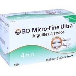 Abbildung von Bd Micro-fine Ultra Pen-nadeln 0.23x4mm Kanülen