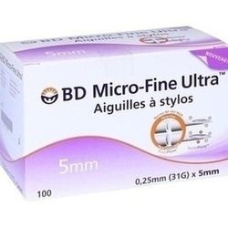 Abbildung klein von Bd Micro-Fine Ultra Pen-Nadeln 0.25x5mm