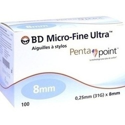Abbildung von Bd Micro-fine Ultra Pen-nadeln 0.25x8mm Kanülen