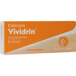 Abbildung klein von Cetirizin Vividrin 10mg Filmtabletten