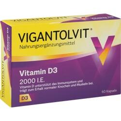 Abbildung von Vigantolvit 2000 I.e. Vitamin D3 Weichkapseln