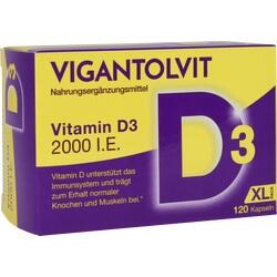 Abbildung von Vigantolvit 2000 I.e. Vitamin D3 Weichkapseln