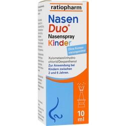 Abbildung von Nasenduo Nasenspray Kinder