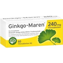 Abbildung von Ginkgo-maren 240mg Filmtabletten