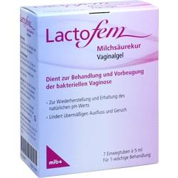 Abbildung von Lactofem Milchsäurekur Vaginalgel