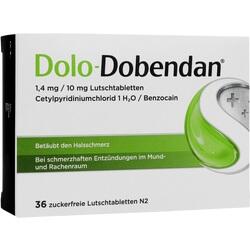 Abbildung von Dolo-dobendan 1.4mg 10 Mg Lutschtabletten