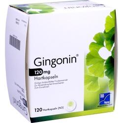 Abbildung von Gingonin 120mg Hartkapseln Hkp