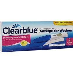 Abbildung von Clearblue Schwangerschaftstest M. Wochenbestimmung